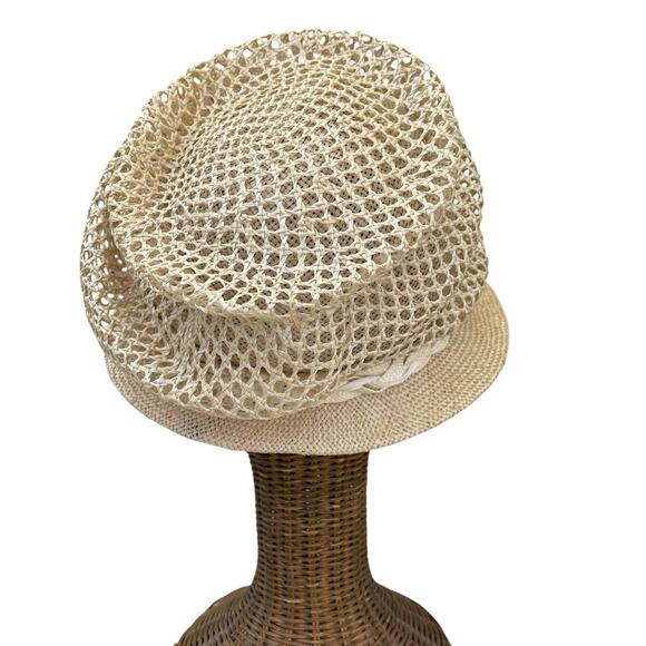 Rare Junya Watanabe Straw Cloche Hat Comme Des Garçons S/S 2011 - Picture 9 of 10